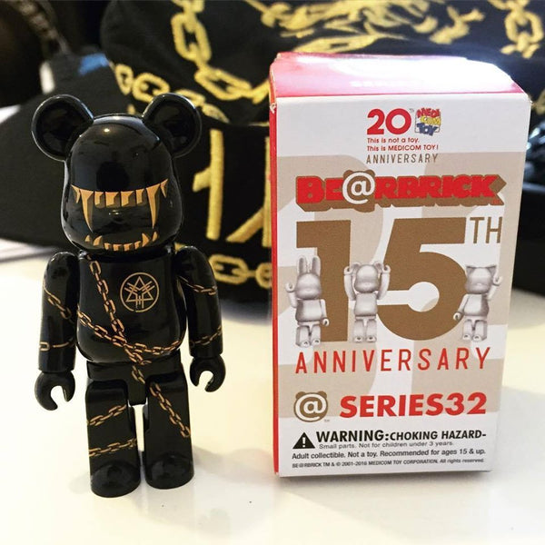 Mishka x Lamour Supreme x Medicom Toy 100% Bearbrick