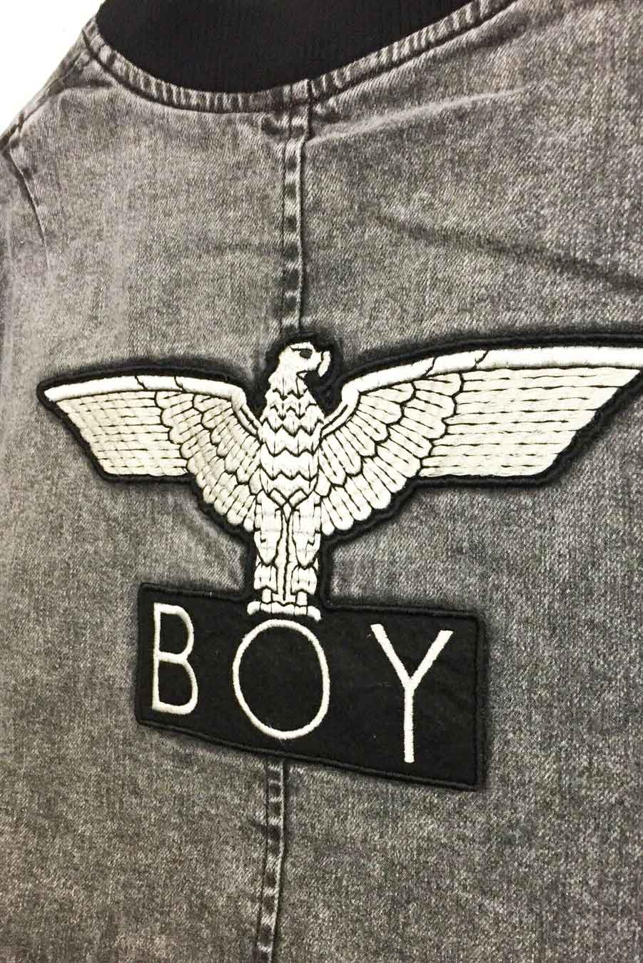 Boy Denim Jacket (Grey Acid)