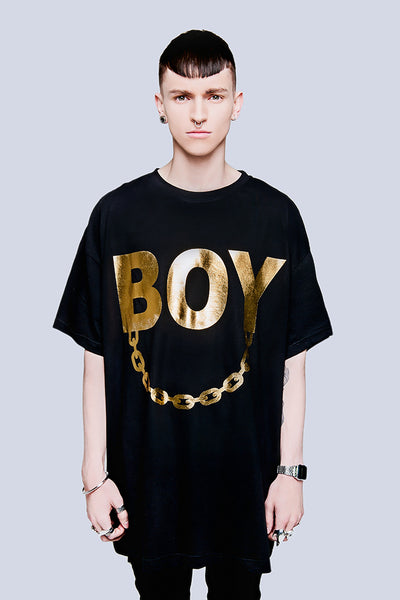 Oversize - BOY Chain (Gold) – LONG CLOTHING