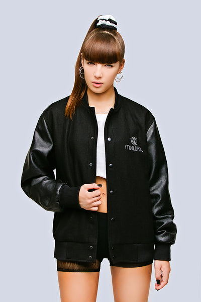 Mishka Chain Varsity Jacket – LONG CLOTHING
