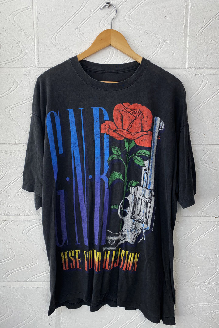 Vintage Guns N Roses T-Shirt Use Your Illusion 1991 - 93