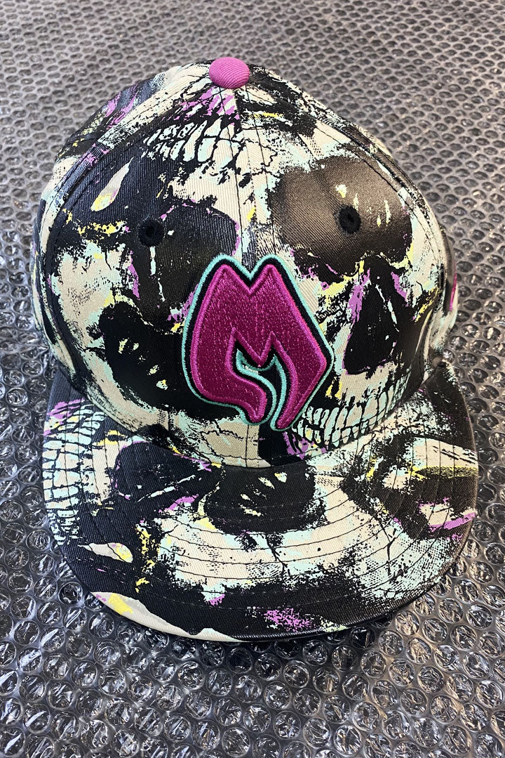 MISHKA x NEW ERA Screaming Skull Hat