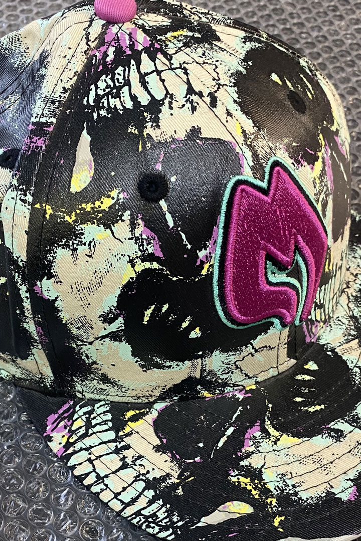 MISHKA x NEW ERA Screaming Skull Hat