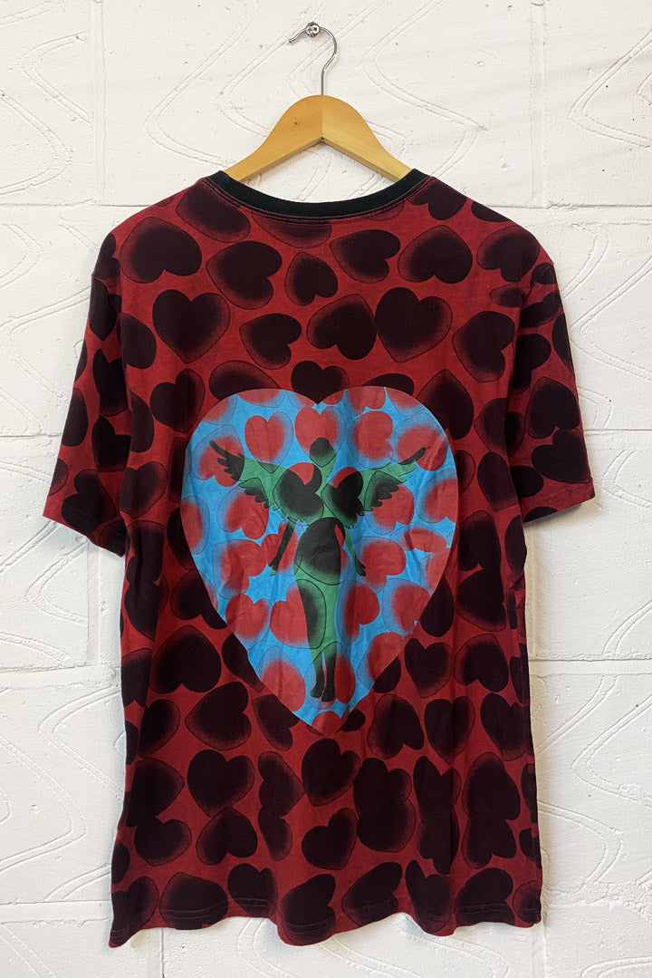 Nirvana Heart Shaped BOx Vintage Tee