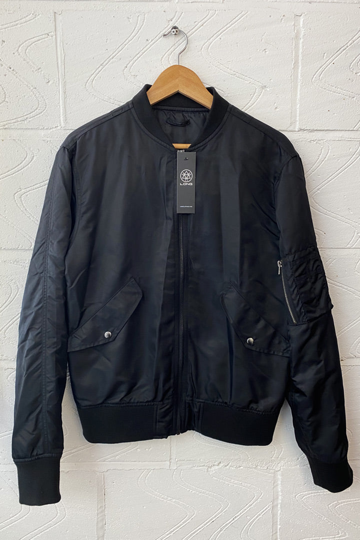 Owsla Black MA1 Jacket: Sample