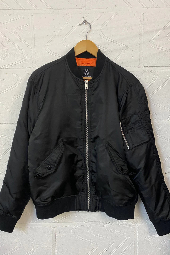 ブルゾン long clothing OWSLA  ma1 Owsla MA1 Jacket (Black/White): Sample – LONG CLOTHING