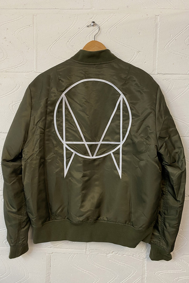 Owsla Green MA1 Jacket: Sample - L