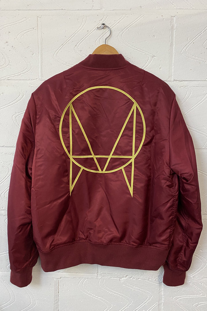 Owsla Red MA1 Jacket: Sample - L
