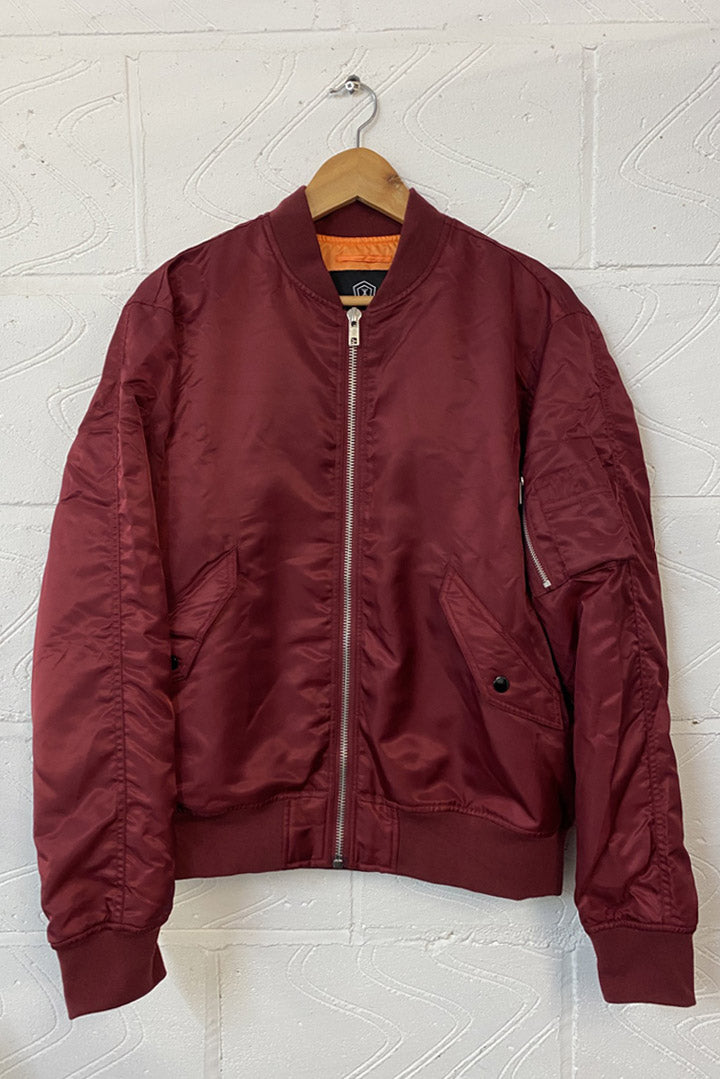 Owsla Red MA1 Jacket: Sample - L