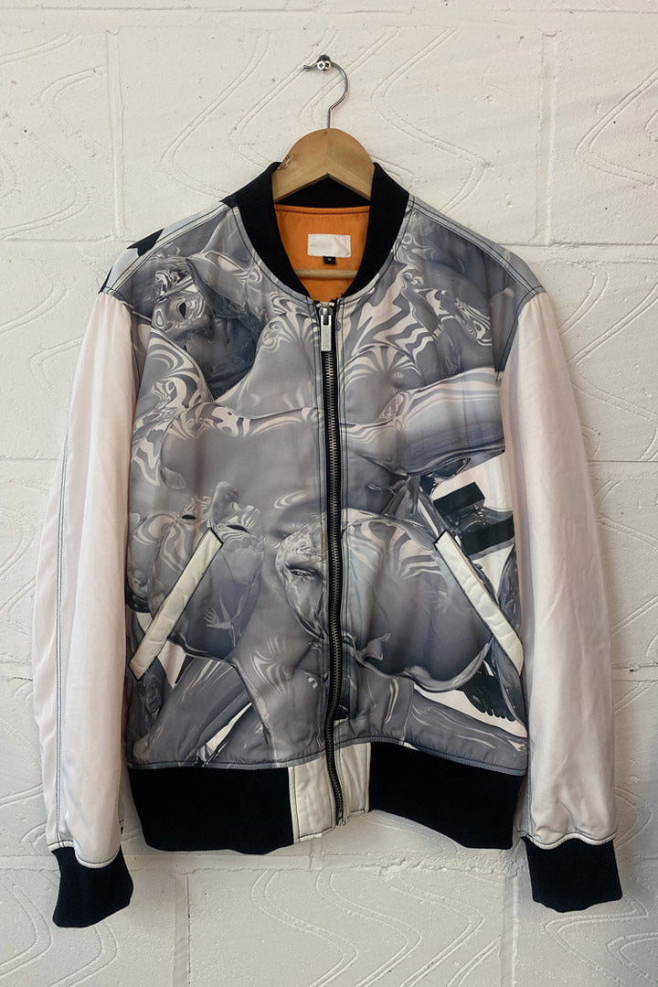 LONG CGI Bomber Jacket