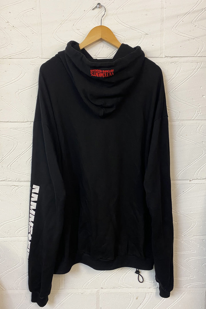 Vetements Rammstein Hoodie Reprint