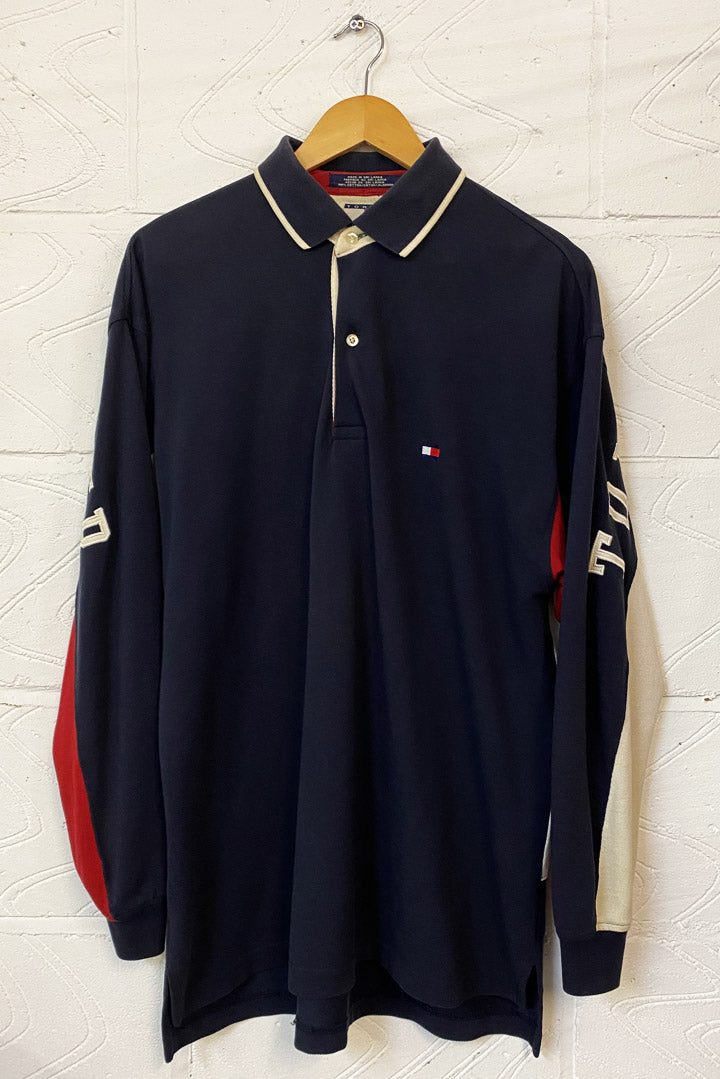 TOMMY Long Sleeve Polo