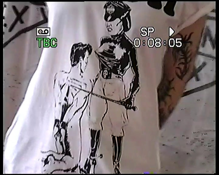 BITCH T SHIRT W/BLACK