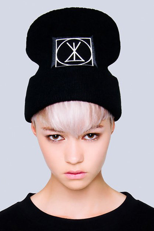Long ICON Beanie - Large Patch