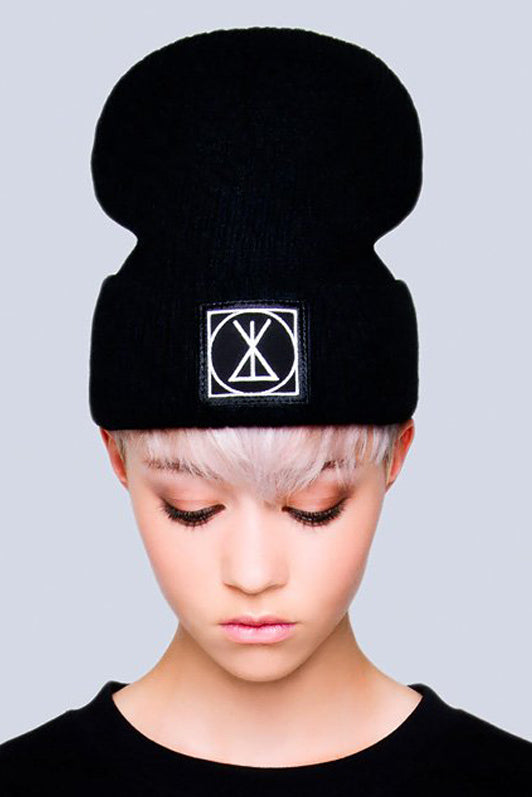 Long ICON Beanie - Small Patch