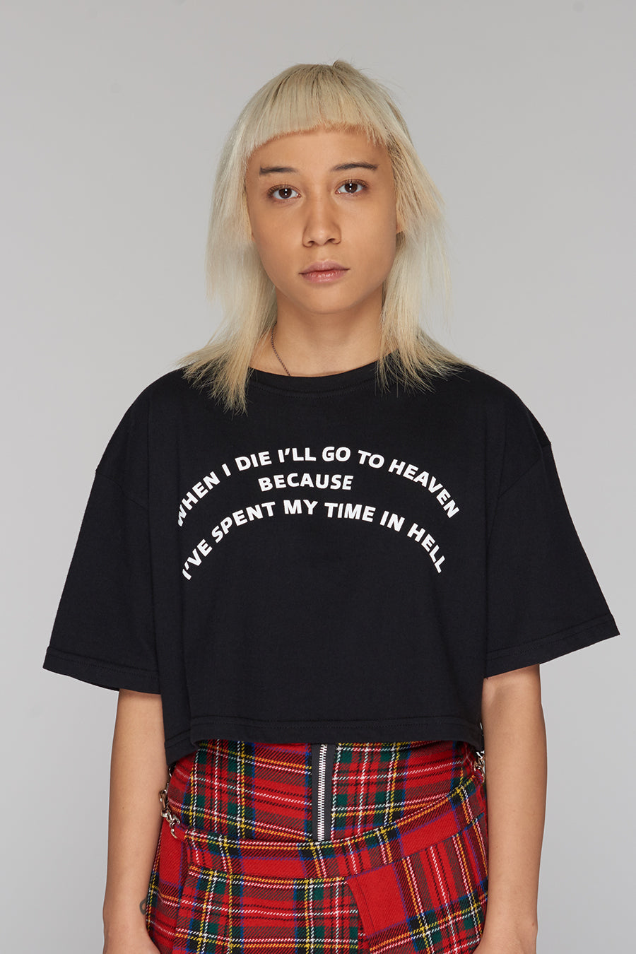 When I Die Crop Top (B)