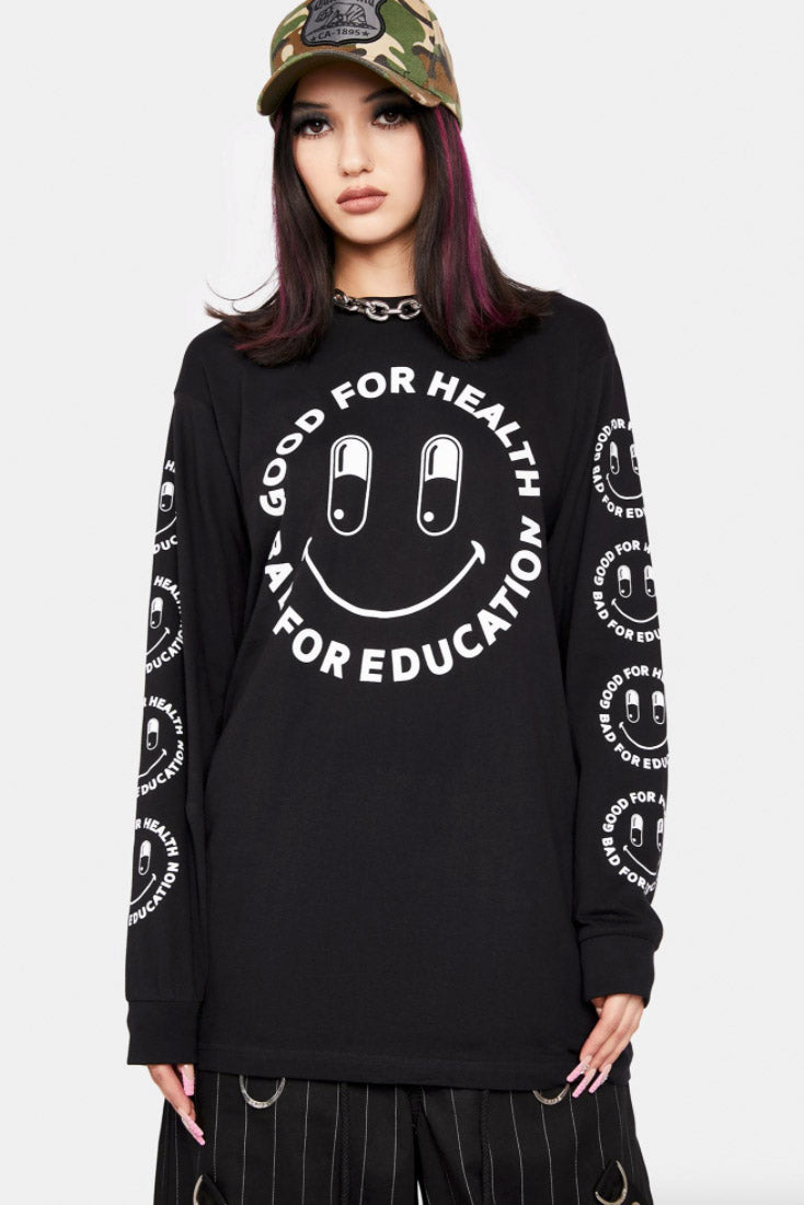 Rave Smiley - Long Sleeve