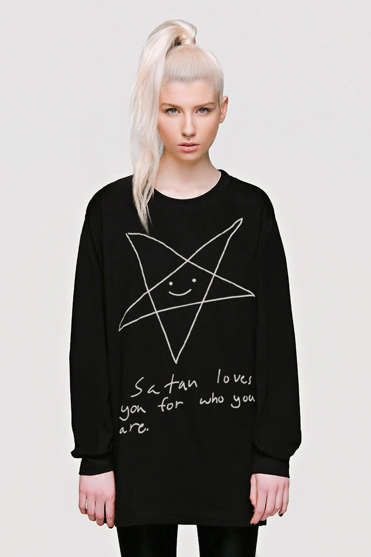 Satan Loves You Long Sleeve (B)