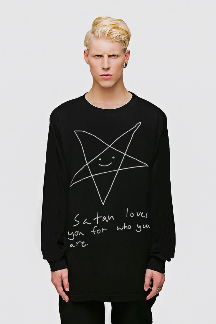 Satan Loves You Long Sleeve (B)