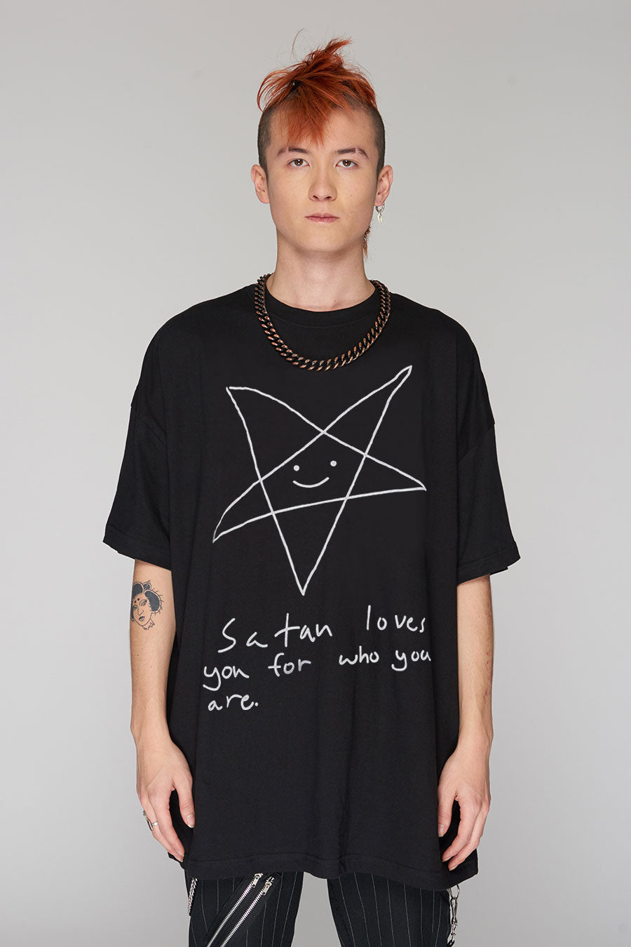 Satan Loves You Oversize TShirt