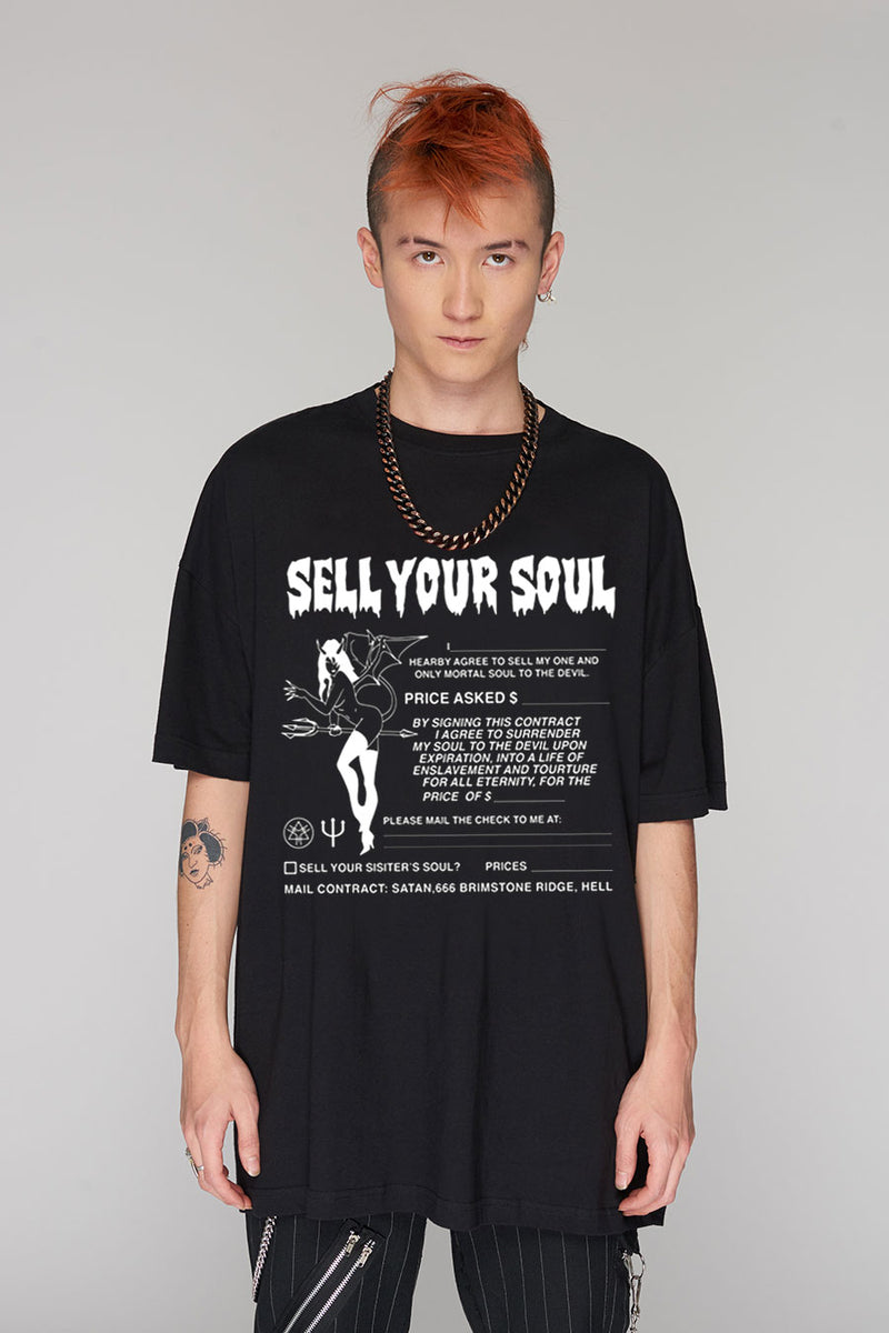 Sell Your Soul Oversize TShirt