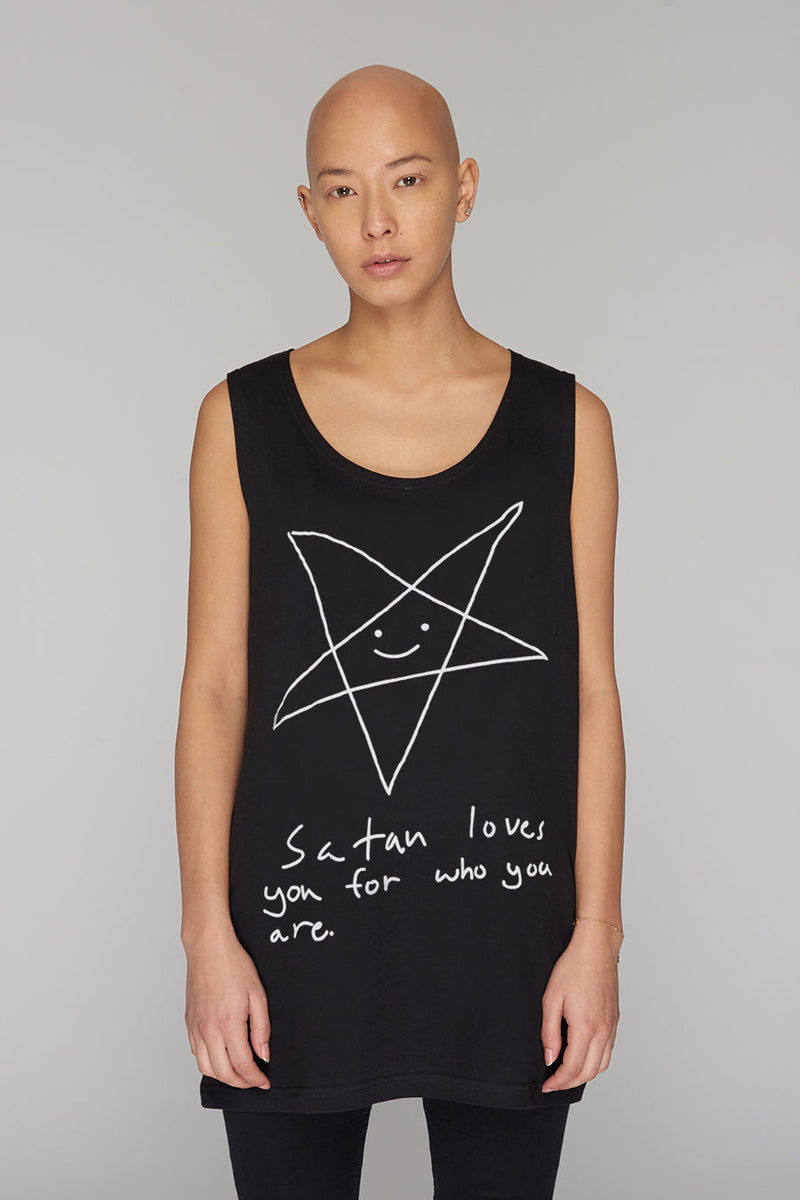 Satan Loves You Vest