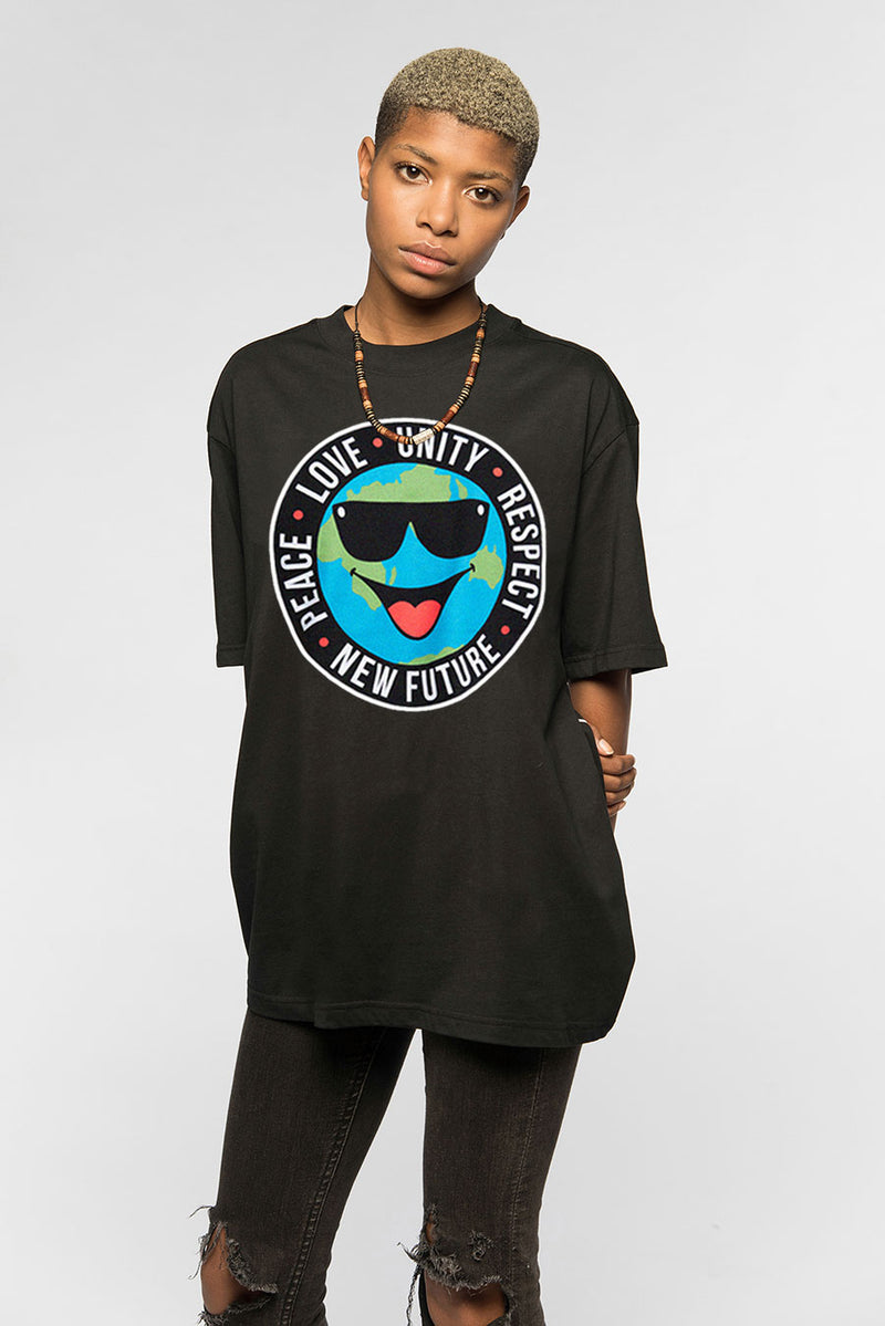 WORLD PEACE T shirt (Black)