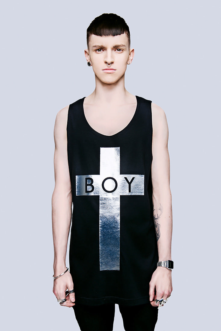 BOY Cross Vest (Silver)
