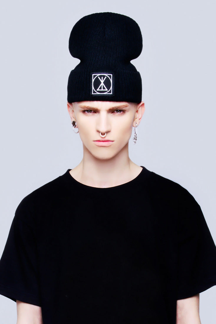 Long ICON Beanie - Small Patch