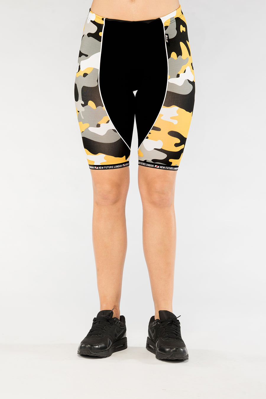 Cycling Shorts (Camo Yellow)
