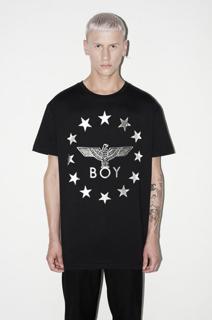 Boy Globe Star (Silver) T-shirt
