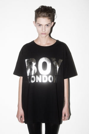 Boy London T-shirt (Silver)