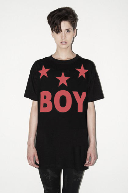 Boy Tri-Star T-shirt (Red)
